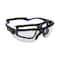 Radians Thraxus Elite, Safety Glasses, IQuity Anti-Fog & Anti-Scratch, Clear Lens, Blue Frame, Half-Frame TXE2-13ID - alternate 3