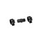 Flair-It Straight Coupling with Clamps PEXLock 1" PEX X 1" D PEX Black 30771 - alternate 4