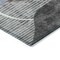 Homeroots 9' X 12' Chocolate Gray And Charcoal Abstract Washable Indoor Outdoor Area Rug 587582 - alternate 2