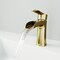 Vigo Paloma Single Handle Single-Hole Bathroom Faucet in Matte Brushed Gold VG01041MG - alternate 4