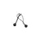 Keeper Bungee Cord, 8 in L, Rubber, Black, Toggle Ball End, 25PK 06345 - alternate 2