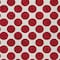 Homeroots 10' X 14' Red And Ivory Polka Dot Washable Indoor Outdoor Area Rug 614940 - alternate 3