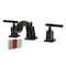 Kingston Brass Widespread Bathroom Faucet with Pop-Up Drain, Oil Rubbed Bronze FSC4685CKL - alternate 1
