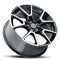 Ultra WHEELS 20 Inch Diameter x 8.5 Inch Width; 5 x 112 Millimeter/ 5 x 4.40 Inch Bolt Pattern 462-2844U+35 - alternate 3
