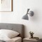 Jonathan Y Josef 10" Adjustable Iron Retro LED Wall Sconce, Gray JYL9066D - alternate 6