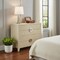 Homeroots 34" Beige Manufactured Wood Four Drawer Chest 389804 - alternate 6