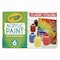 Crayola Acrylic Paint Set, Six Assorted Classic Colors, 2 oz Bottles, 6PK 20-1997 - alternate 1