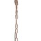 Homeroots Rose Gold Caged Iron Ceiling Light With Rose Gold Shades 651684 - alternate 3