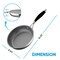 Nutrichef 8 in Small Fry Pan ACNCSSS12SFP8 - alternate 4