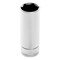 Perform Tool Socket 1/2 In Drive; 21 mm; Metric; Deep Socket; 6 Point; Polished Nickel Chrome Plated; Vanadium W32421 - alternate 1