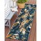 World Rug Gallery Tropical Leaves Indoor/Outdoor Runner Rug 2 ft 7 in x 8 ft Multi 8012MULTI27X8 - alternate 1