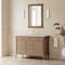 James Martin Vanities Kinnsden 48" Single Vanity, Weathered Oak w/ 3 CM Ethereal Noctis Silestone Top D680-V48-WTO-3ENC - alternate 6