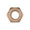 Auveco Brass Hose Barb 3/8in To Female Pipe 1/4in Adapter, 5PK 440 - alternate 2