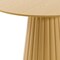 Homeroots 52" Brown Solid Wood Pedestal Base Round Top Dining Table 721010 - alternate 3
