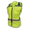 Radians Hi-Vis Ladies Hvy Dty Surv Safety Vest-Grn-2X SV59W-2ZGM-2X - alternate 1