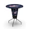 Holland Bar Stool Co Lighted 42" Black Columbus Blue Jackets Pub Table L218B42ColBlu36RColBlu - alternate 1