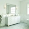 James Martin Vanities Chicago 60 in. Single Vanity, Glossy White, w/ 3 CM Lime Delight Silestone Top 503-V60S-GW-3LDL - alternate 3