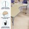 Flash Furniture Commercial Adjustable Height Kidney Activity Table with Locking Casters-LT NAT XU-A4872-KIDNY-LTNAT-T-A-CAS-GG - alternate 6