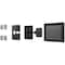 Compulocks Universal Tablet Magnetic Glass Mount Black 201MGLVHBMM01 - alternate 1