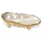 Homeroots 8in Gold Resin Handmade Trinket Tray 713013 - alternate 5