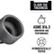B & K STZ Industries 1-1/4 in. MIP each Black Malleable Iron Plug 310P-114 - alternate 4