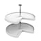 Rev-A-Shelf Plastic; Steel, White, 28 in W, 26 in H, 28 in D 3472-28-11-52 - alternate 1