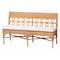 Bali & Pari Oxford Bohemian Light Honey Rattan Dining Bench 258-14175-ZORO - alternate 1