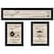 Homeroots Set Of Three Kitchen Black Framed Prints Kitchen Wall Art, 3PK 407477 - alternate 1
