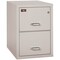 Fireking 2 Drawer, 2 Hr Fire & Impact Rated, Vertical, 32" depth Legal Platinum 2-2130-2PL - alternate 1