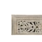 Homeroots 35" Gray Carved Floral Solid Wood Six Drawer Dresser 569590 - alternate 7