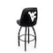 Holland Bar Stool Co Logo Grizzly West Virginia 36 in. Swivel Bar Stool with Black Wrinkle Finish L048 - alternate 1
