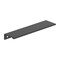 Amerock Streamline II 6 inch (152mm) Length Matte Black Cabinet Edge Pull, 25PK 25VMP37194MB - alternate 1