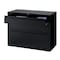 Hirsh 36" W 3 Drawer File Cabinet, Black, Letter 19626 - alternate 3