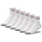 Railroad Sock Large Patriotic USA Quarter Socks, White, 3PK USA 10-13 Quarter - alternate 3