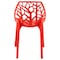 Leisuremod Modern Cornelia Dining Chair, Solid Red C18SR - alternate 6