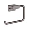 Hansgrohe AddStoris Towel Ring in Brushed Black Chrome 41754340 - alternate 1