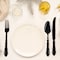 Smarty Had A Party Black Baroque Disposable Plastic Dinner Spoons, 480PK 8330-B-CASE - alternate 1