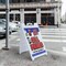 Signmission We Buy Cell Phones, A-Frame & 2 Decals Installed, Heavy-Duty Plastic Frame SBHD-D-2436-We Buy Cell Phones - alternate 2