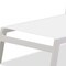 Homeroots Set Of 2 White Modern Aluminum Chaise Lounges, 2PK 372060 - alternate 4