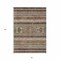 Homeroots 3' X 5' Chocolate And Gray Southwestern Washable Indoor Outdoor Area Rug 582812 - alternate 7