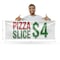 Signmission Pizza Slice $4, 18 Inch x 48 Inch, Vinyl Banner B-30808 - alternate 5