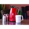 Service Ideas Classy Carafe, Vacuum Insulated Carafe, Stainless Vacuum, 1 Liter, Red CJZS1RED - alternate 2