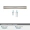 Amerock Willow 3-3/4 inch (96mm) Center-to-Center Satin Nickel Cabinet Pull, 25PK 25VMP37310G10 - alternate 2
