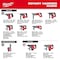 Milwaukee Tool Cordless Rotary Hammer Kit, SDS-Max 2918-22HD - alternate 12