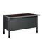 Regency Mesa Steel Single Pedestal Teacher's Office Desk 48in x 30in - Neo Walnut 66348SPNW - alternate 4