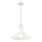 Z-Lite Fleur Brushed Nickel 1 Light Pendant 1958P16-BN - alternate 5