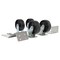 Vestil H-Style -100 & -150 Hopper Glass-Filled Caster 4 Piece 4800 lb 6 x 2, PK4 H-CK4-GFN6-2 - alternate 3