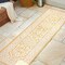 Jonathan Y Sinjuri Medallion Textured Weave Yellow/Cream 2 ft. x 10 ft. Indoor/Outdoor Runner Rug SMB101I-210 - alternate 6