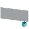 Siemens ALPHA 400 DIN cabinet-high mounting plate H = 1350 mm W = 500 mm 8GK9532-8KK20 - alternate 3