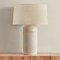 Hudson Valley Lighting Stevens Point 1 Light Table Lamp in Aged Brass/Ceramic Oyster White Finish L3830-AGB/CYW - alternate 4